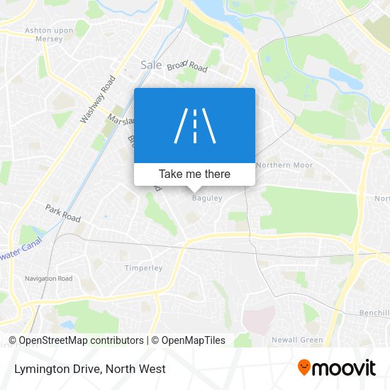 Lymington Drive map