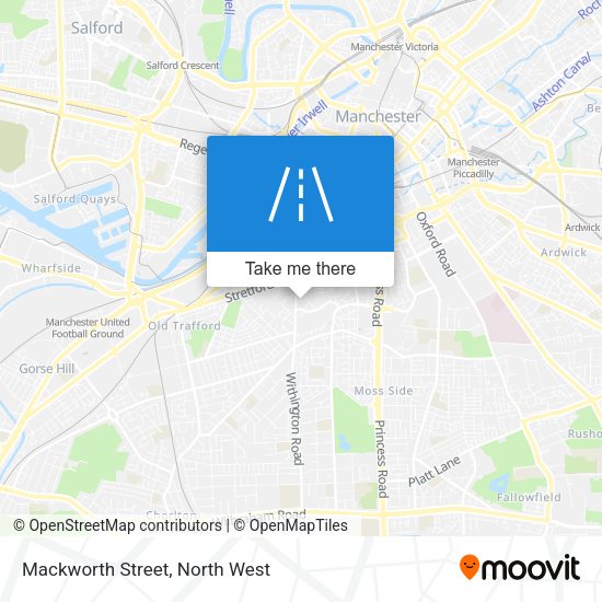 Mackworth Street map
