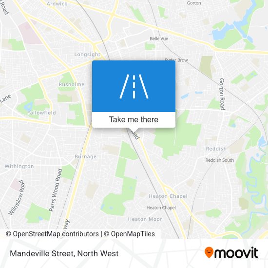 Mandeville Street map