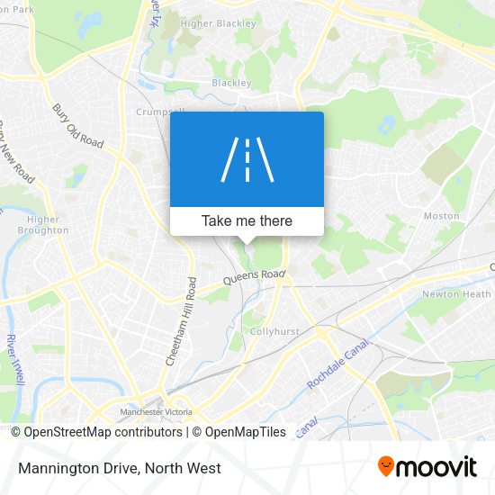 Mannington Drive map