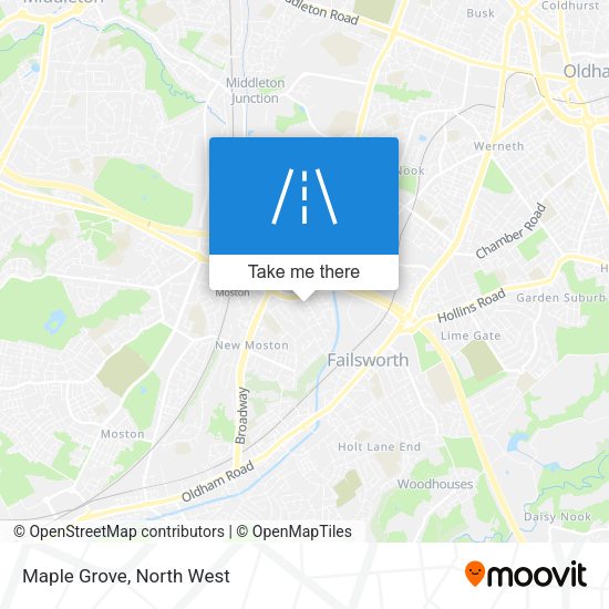 Maple Grove map