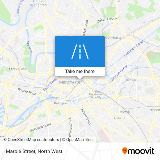 Marble Street map