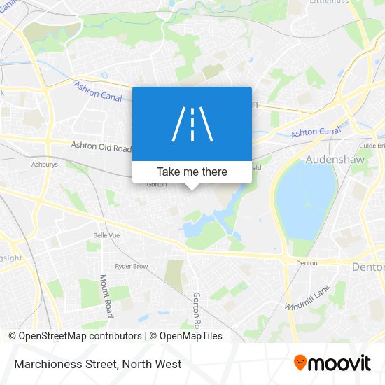 Marchioness Street map