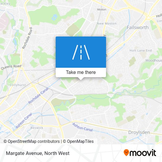 Margate Avenue map