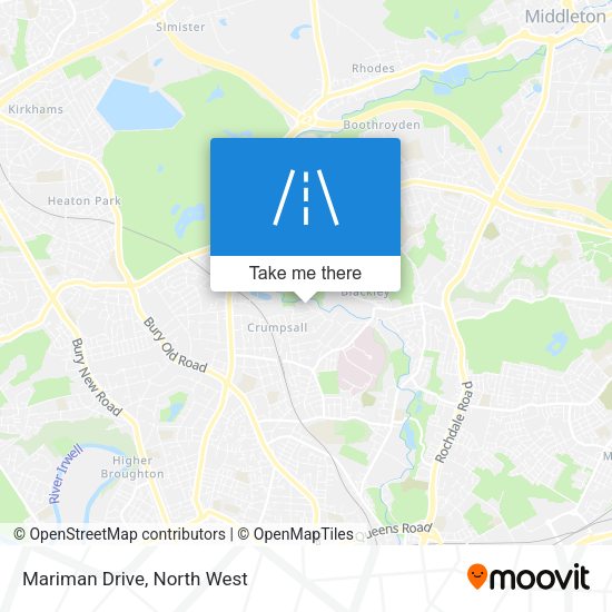 Mariman Drive map