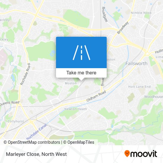 Marleyer Close map