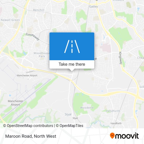 Maroon Road map