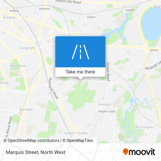 Marquis Street map