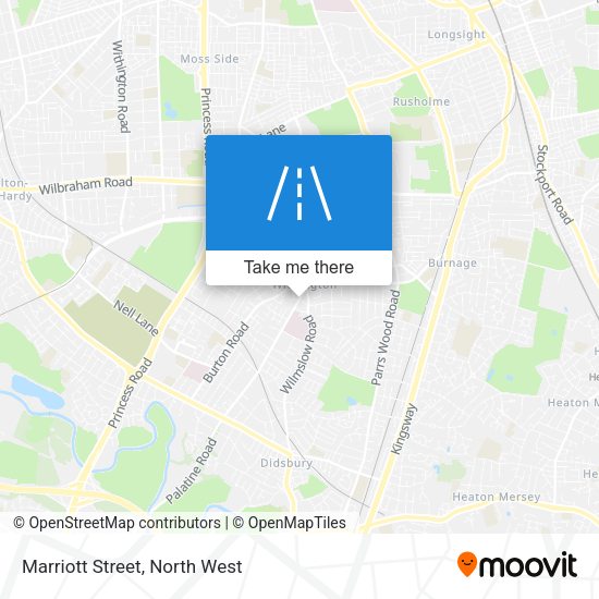 Marriott Street map