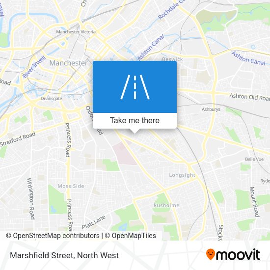 Marshfield Street map
