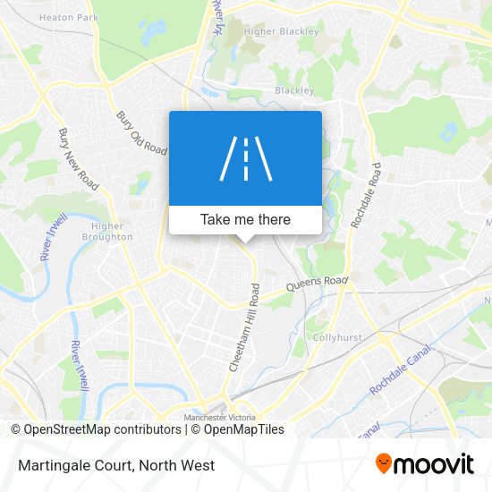 Martingale Court map