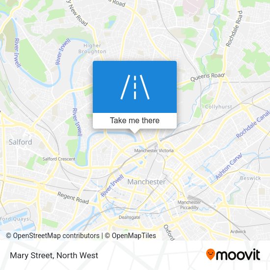 Mary Street map