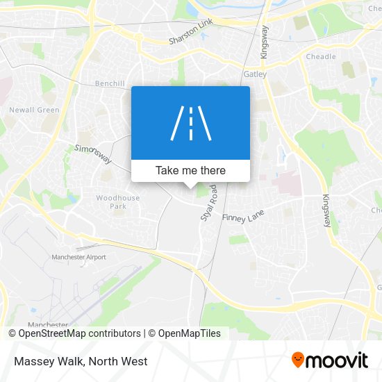Massey Walk map
