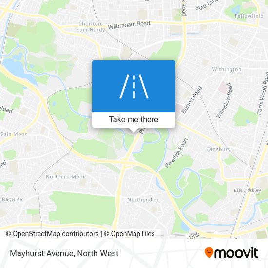 Mayhurst Avenue map