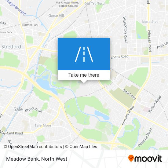 Meadow Bank map