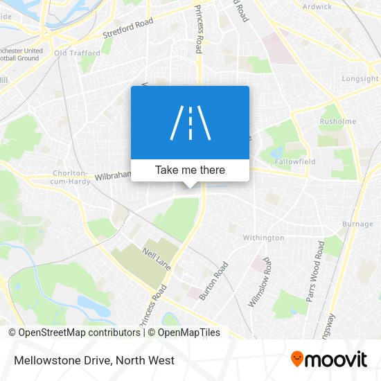 Mellowstone Drive map