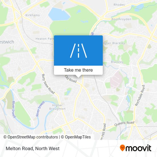 Melton Road map