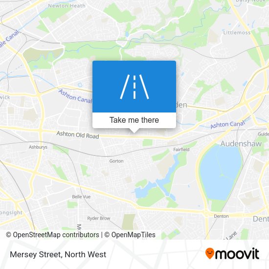 Mersey Street map