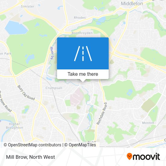 Mill Brow map