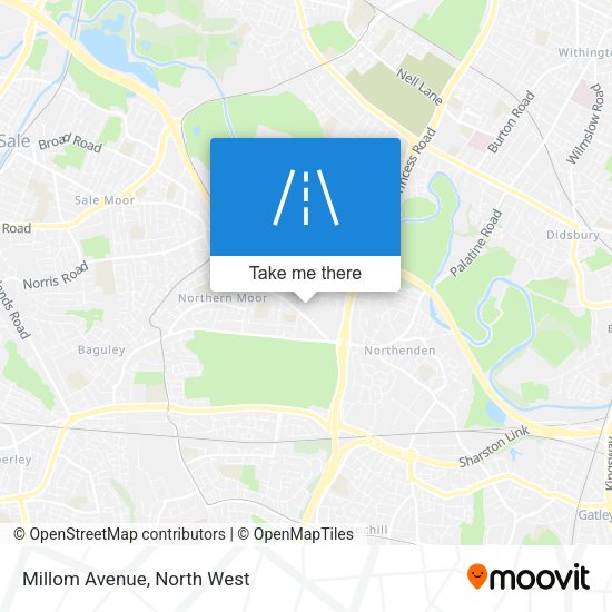 Millom Avenue map