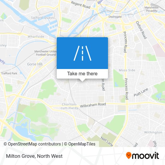 Milton Grove map