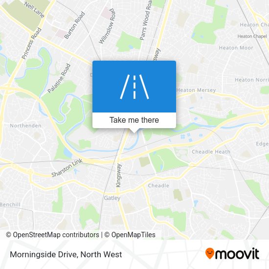 Morningside Drive map