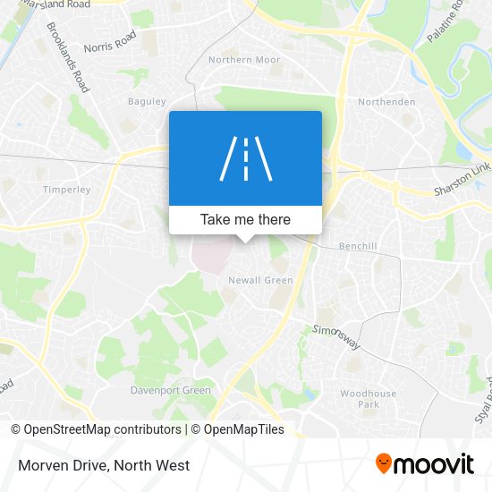 Morven Drive map