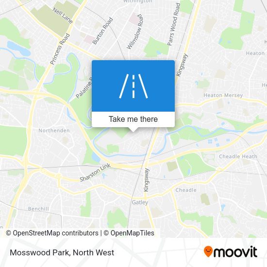 Mosswood Park map