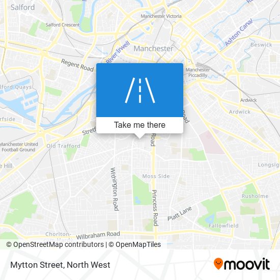 Mytton Street map