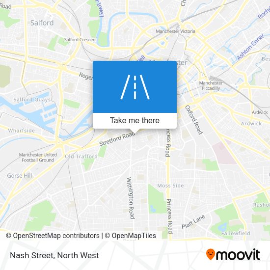 Nash Street map