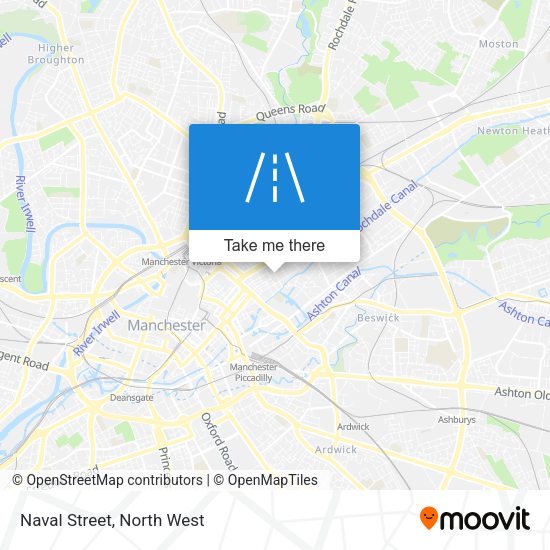 Naval Street map