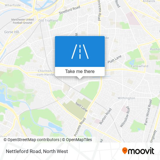 Nettleford Road map