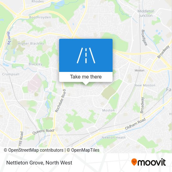 Nettleton Grove map