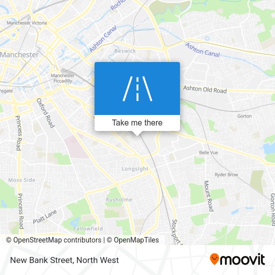 New Bank Street map