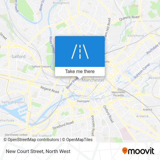 New Court Street map