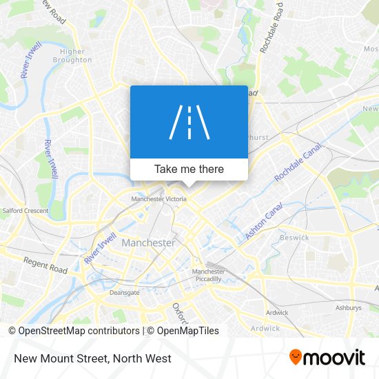 New Mount Street map