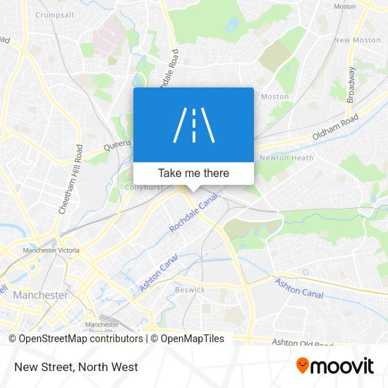 New Street map