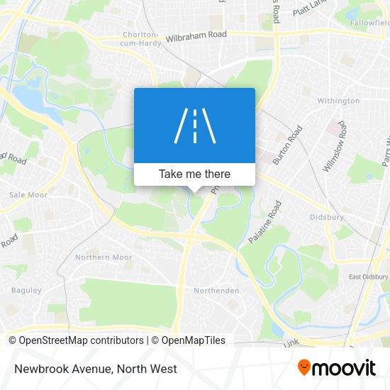 Newbrook Avenue map
