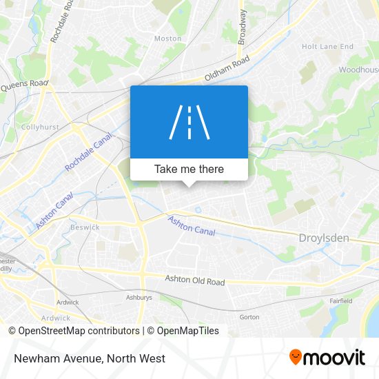 Newham Avenue map