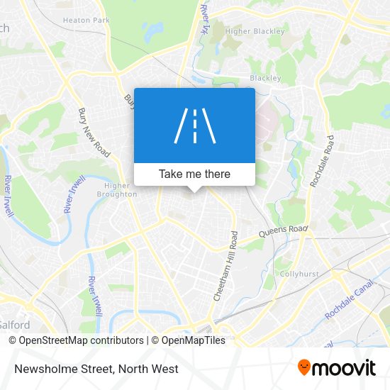 Newsholme Street map