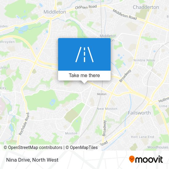 Nina Drive map