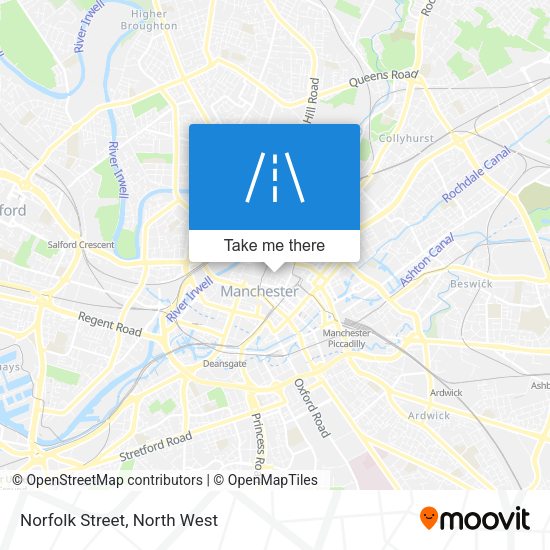 Norfolk Street map