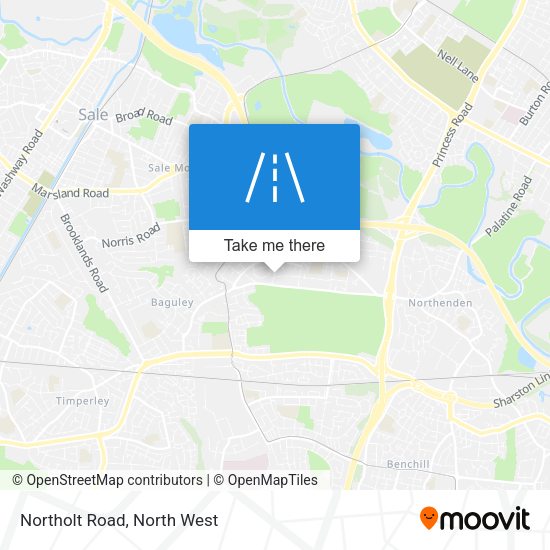 Northolt Road map