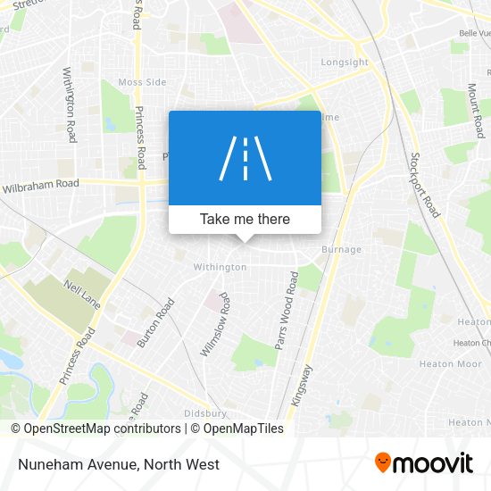 Nuneham Avenue map