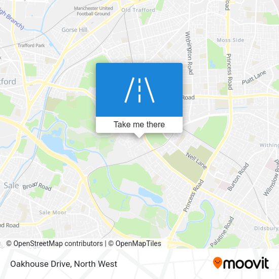Oakhouse Drive map