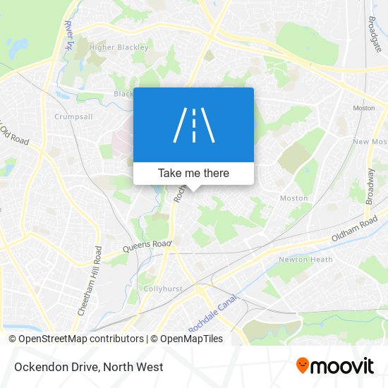 Ockendon Drive map