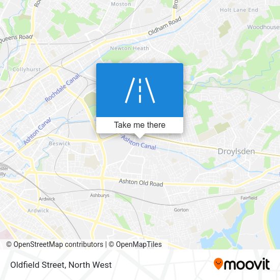 Oldfield Street map
