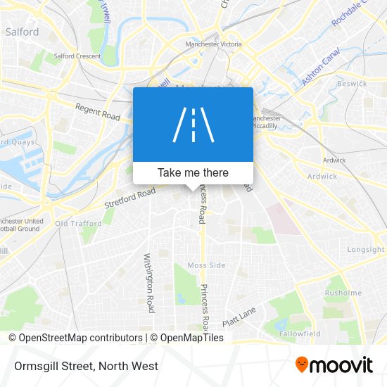 Ormsgill Street map