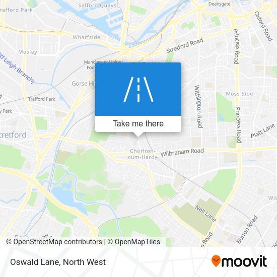 Oswald Lane map