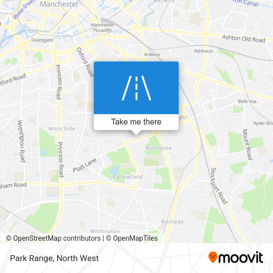 Park Range map